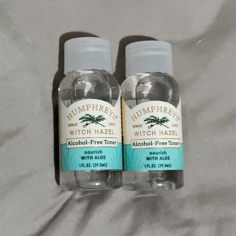 Toner with aloe and witch hazel